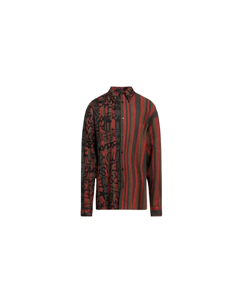 Versace Jeans TOPS - Hemdenauf YOOX.COM Khaki