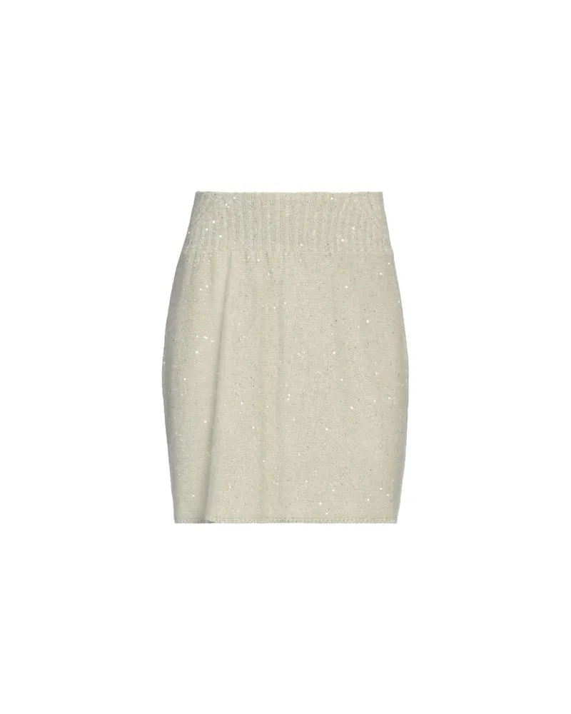 Fabiana Filippi CASHMERE - HOSEN & RÖCKE - Miniröckeauf YOOX.COM Salbeigrün
