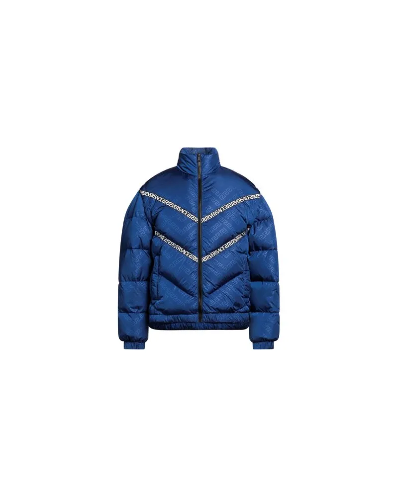 Versace JACKEN & MÄNTEL - Pufferjacken & Daunenjackenauf YOOX.COM Blau
