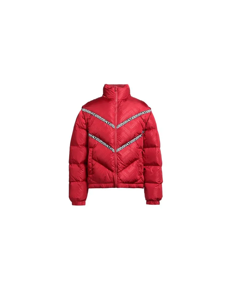 Versace JACKEN & MÄNTEL - Pufferjacken & Daunenjackenauf YOOX.COM Rot
