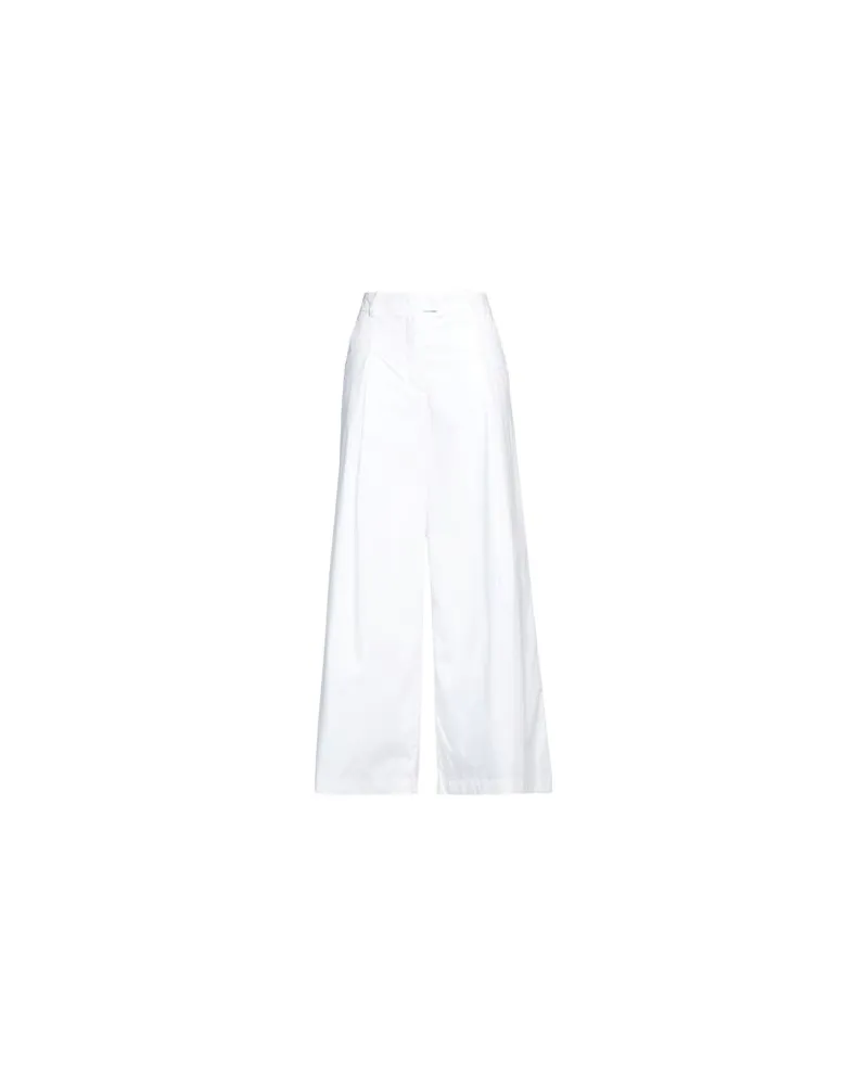MALLONI HOSEN & RÖCKE - Hosenauf YOOX.COM Weiß
