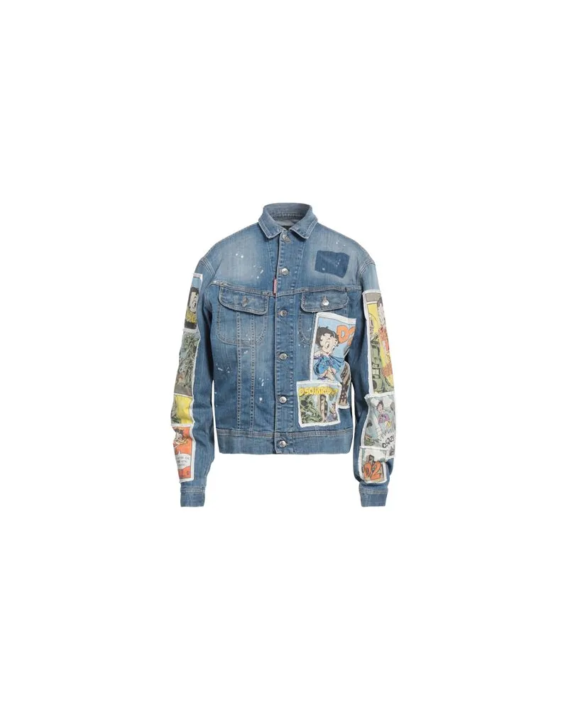 Dsquared2 BETTY BOOP™ - JACKEN & MÄNTEL - Jeansjacken/Mäntelauf YOOX.COM Blau