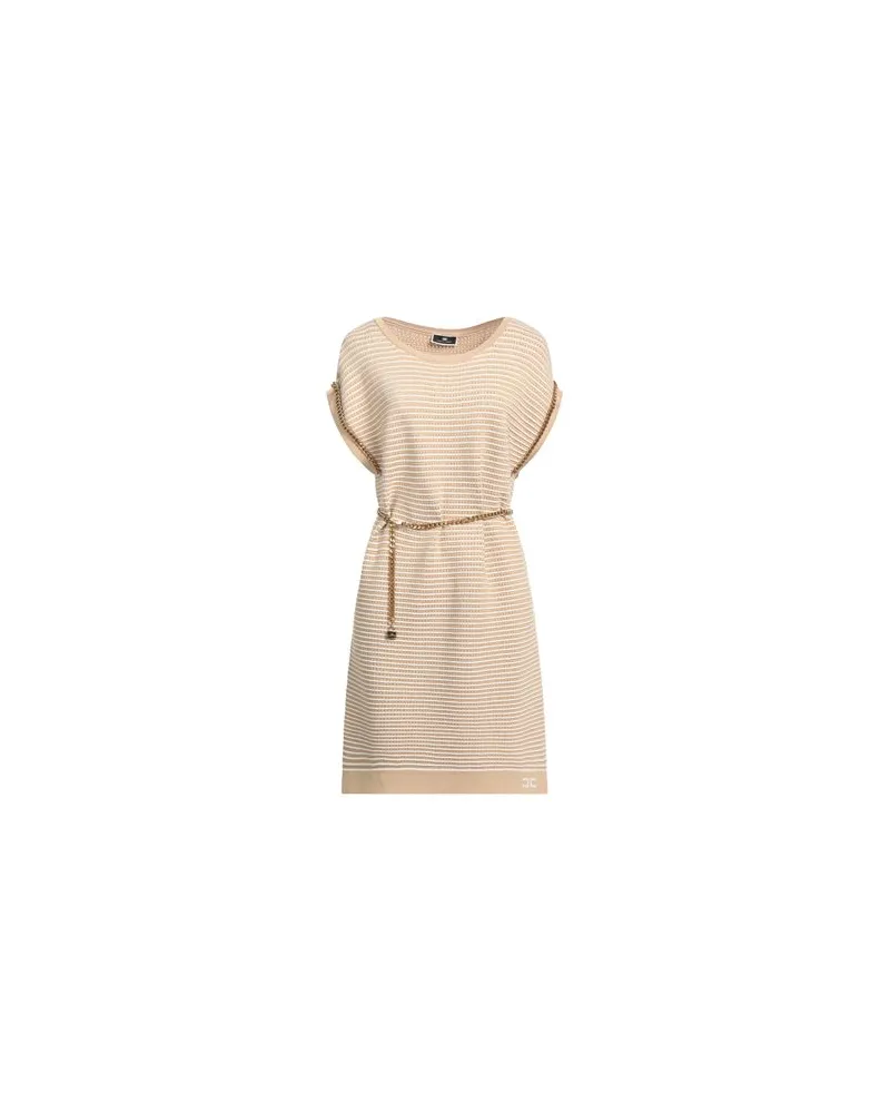 Elisabetta Franchi KLEIDER - Mini-Kleiderauf YOOX.COM Kamel