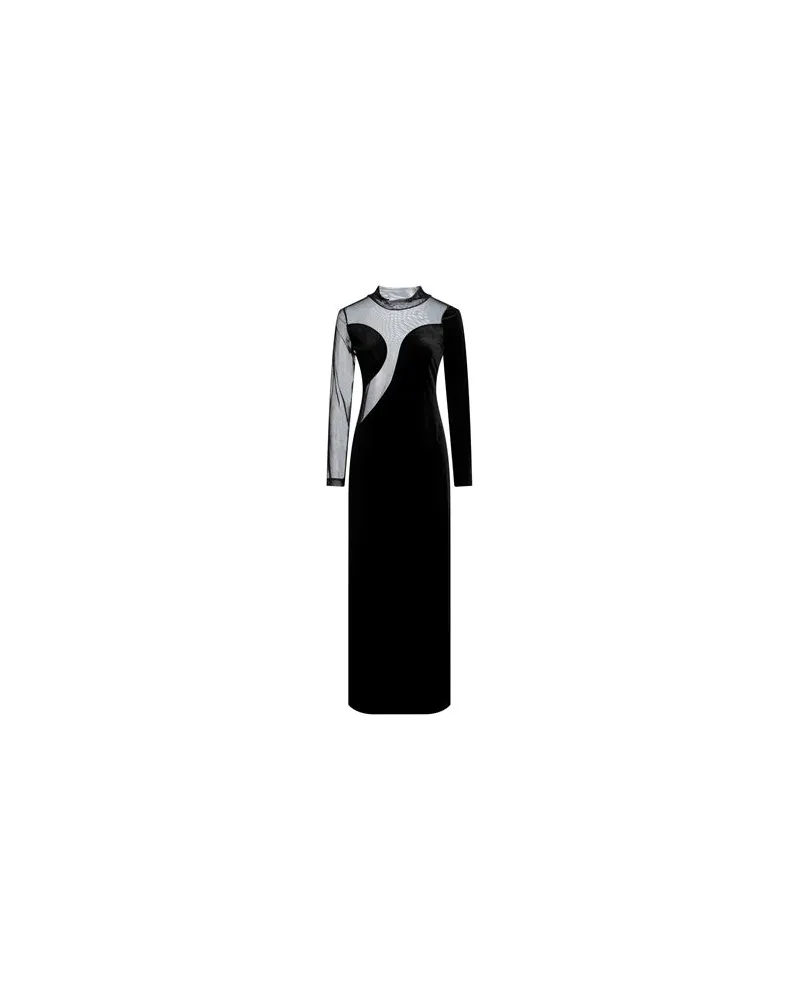 HAVEONE KLEIDER - Maxi-Kleiderauf YOOX.COM Schwarz
