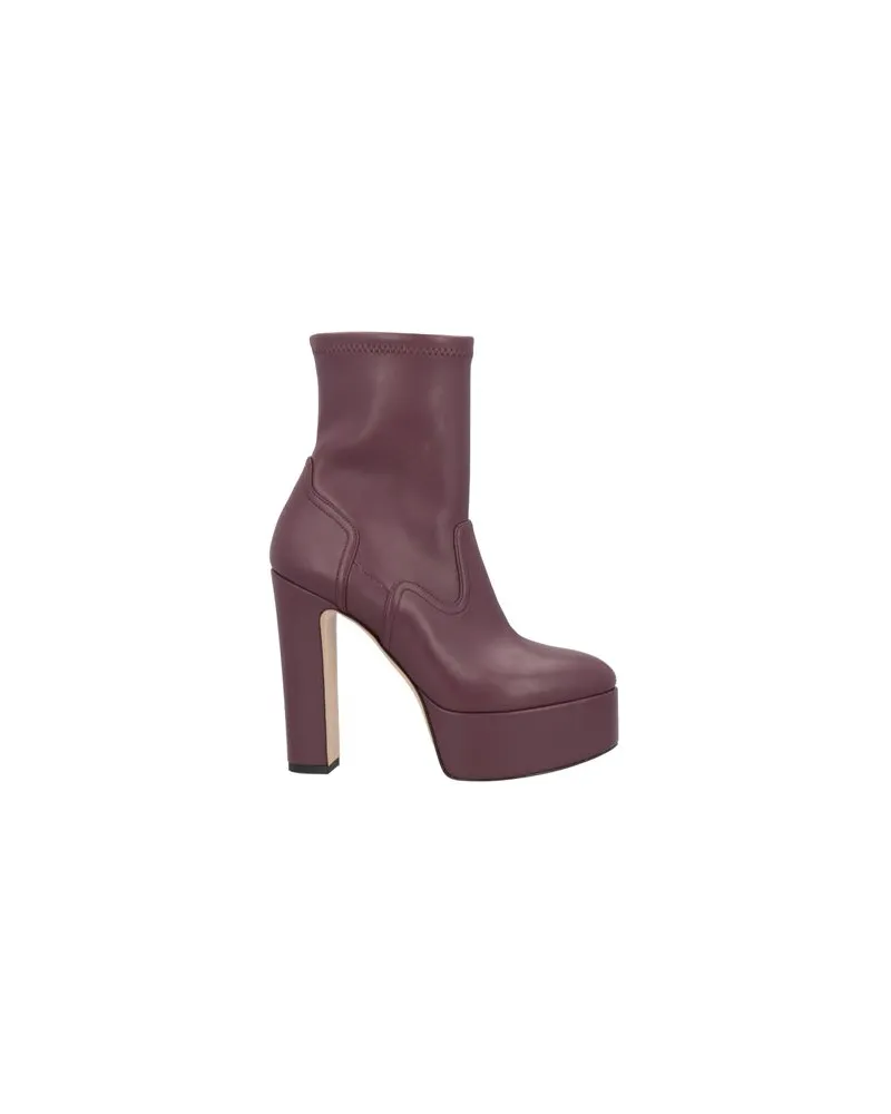 Casadei SCHUHE - Stiefelettenauf YOOX.COM Pflaume