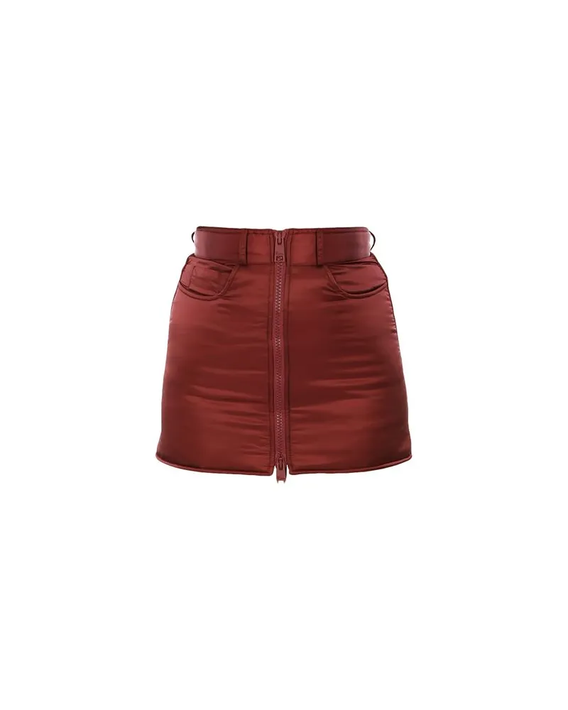 RED Valentino HOSEN & RÖCKE - Miniröckeauf YOOX.COM Ziegelrot