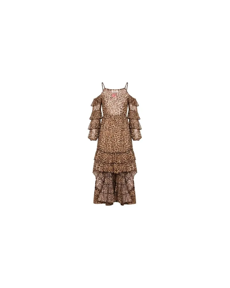Blumarine KLEIDER - Maxi-Kleiderauf YOOX.COM Beige
