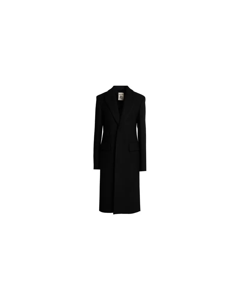 Semicouture JACKEN & MÄNTEL - Mäntelauf YOOX.COM Schwarz