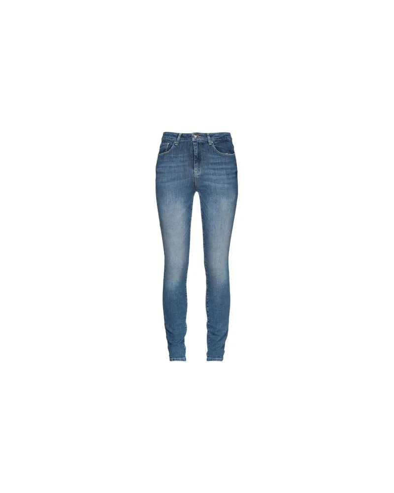 Fracomina HOSEN & RÖCKE - Jeanshosenauf YOOX.COM Blau