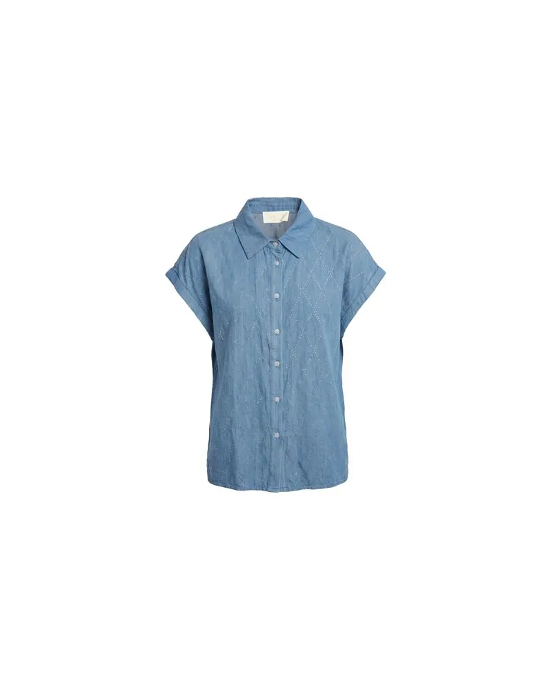 Gaudi TOPS - Hemdenauf YOOX.COM Blau