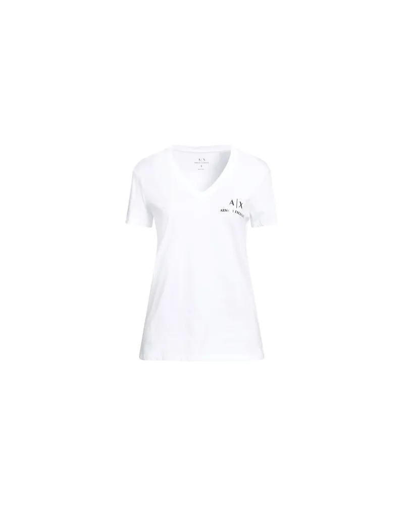Armani Exchange TOPS - T-shirtsauf YOOX.COM Weiß