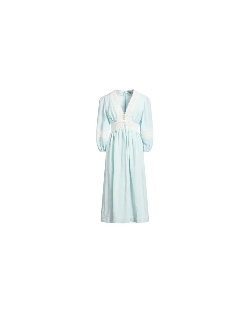 Forte Couture KLEIDER - Maxi-Kleiderauf YOOX.COM Himmelblau