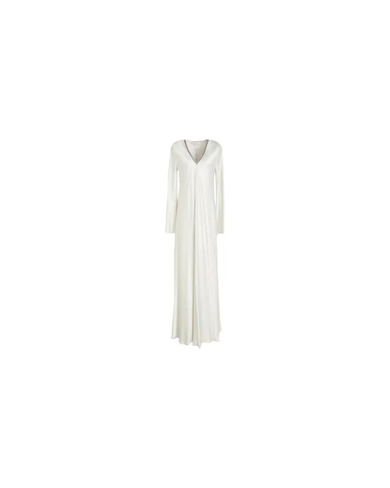 Antonelli Firenze KLEIDER - Maxi-Kleiderauf YOOX.COM Hellgrau