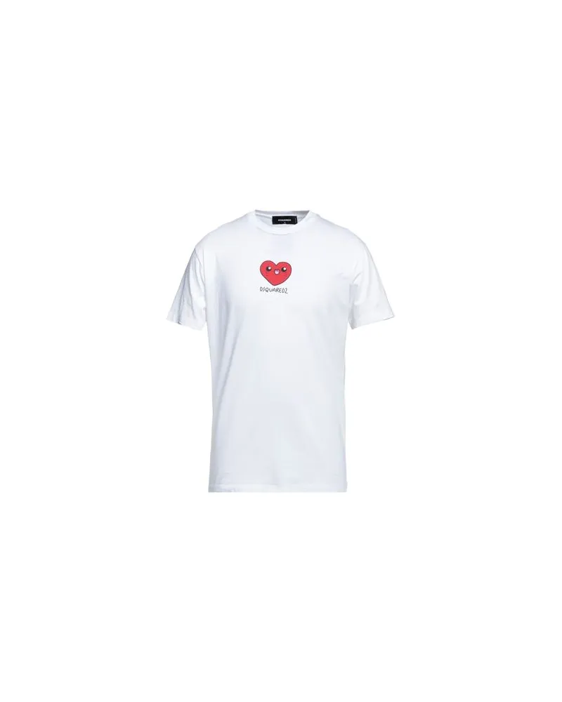 Dsquared2 TOPS - T-shirtsauf YOOX.COM Weiß
