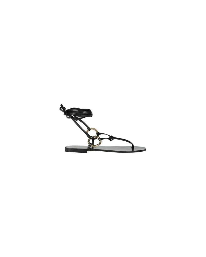 Divine Follie SCHUHE - Zehentrennerauf YOOX.COM Schwarz