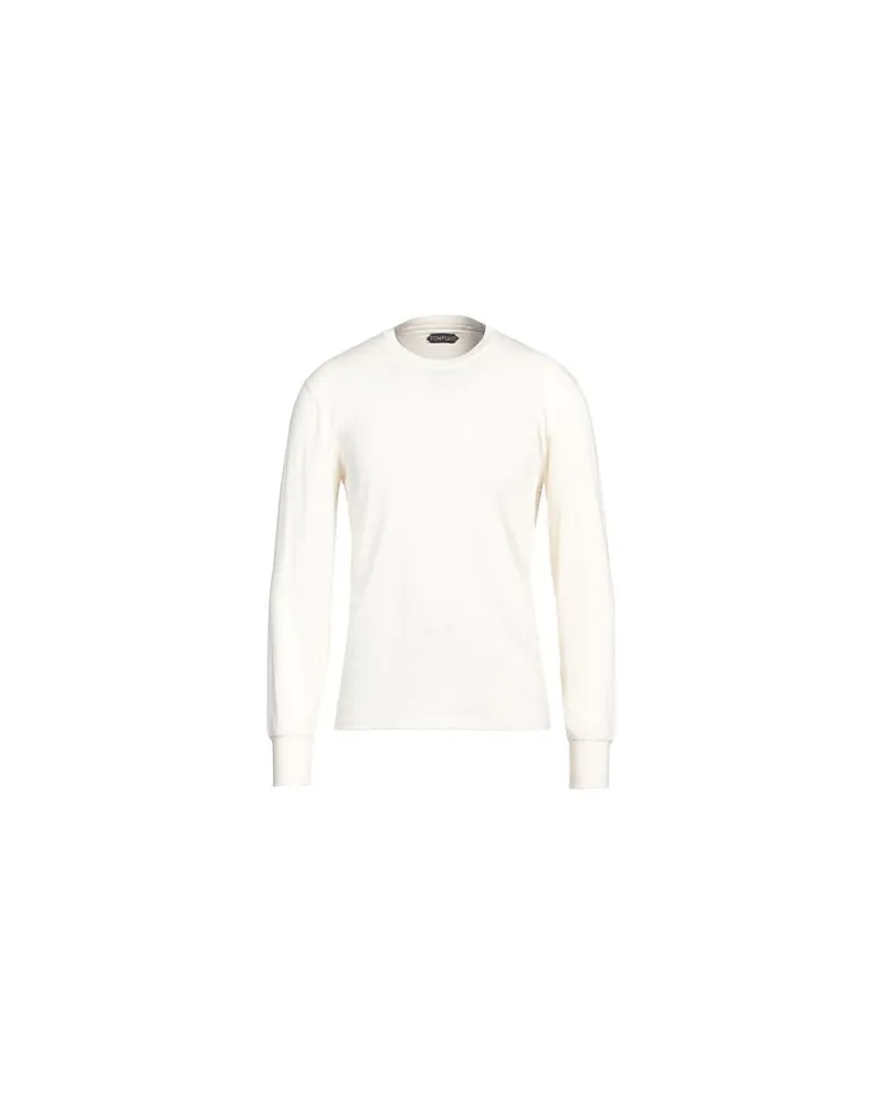 Tom Ford TOPS - T-shirtsauf YOOX.COM Cremeweiß