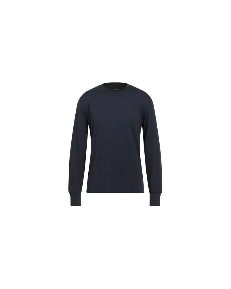 Tom Ford TOPS - T-shirtsauf YOOX.COM Marineblau