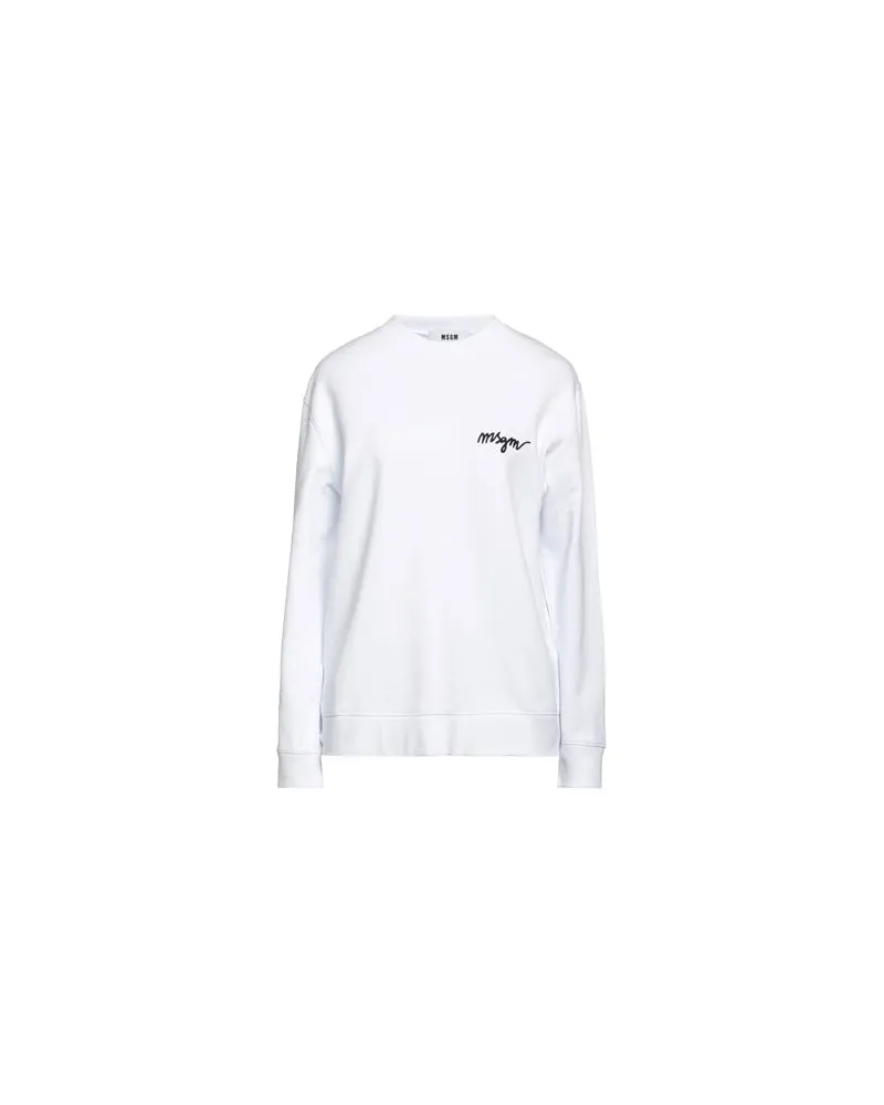 MSGM TOPS - Sweatshirtsauf YOOX.COM Weiß