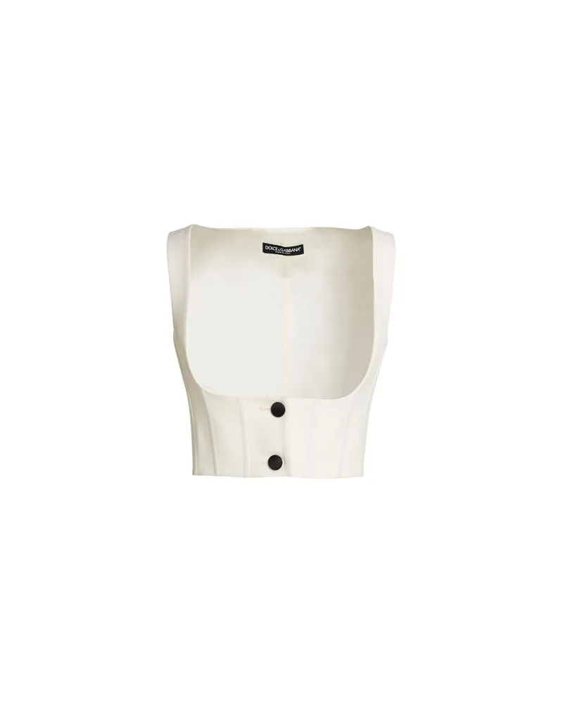Dolce & Gabbana TOPS - Topsauf YOOX.COM Cremeweiß