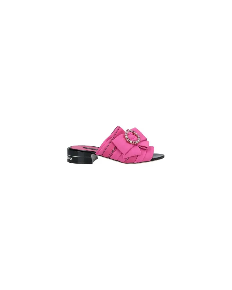 Dolce & Gabbana SCHUHE - Sandalenauf YOOX.COM Fuchsia