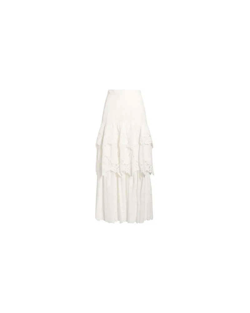 MAX&Co. HOSEN & RÖCKE - Maxi-Röckeauf YOOX.COM Weiß