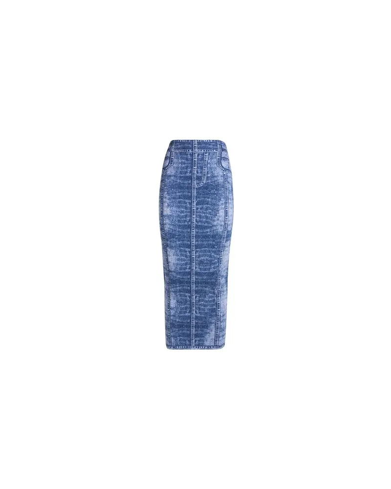 Balmain HOSEN & RÖCKE - Maxi-Röckeauf YOOX.COM Blau