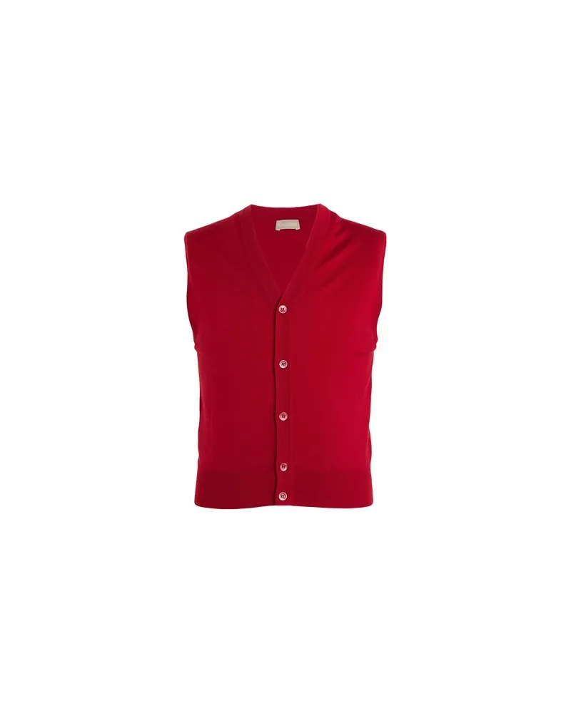 Cruciani STRICKWAREN - Strickjackenauf YOOX.COM Rot