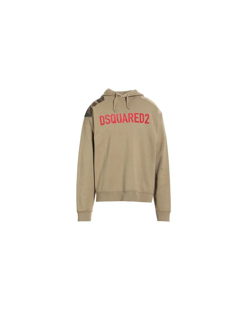 Dsquared2 TOPS - Sweatshirtsauf YOOX.COM Khaki