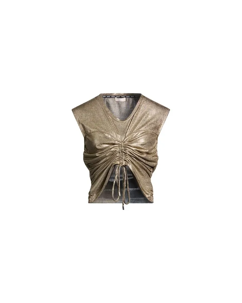 Liu Jo TOPS - Topsauf YOOX.COM Gold