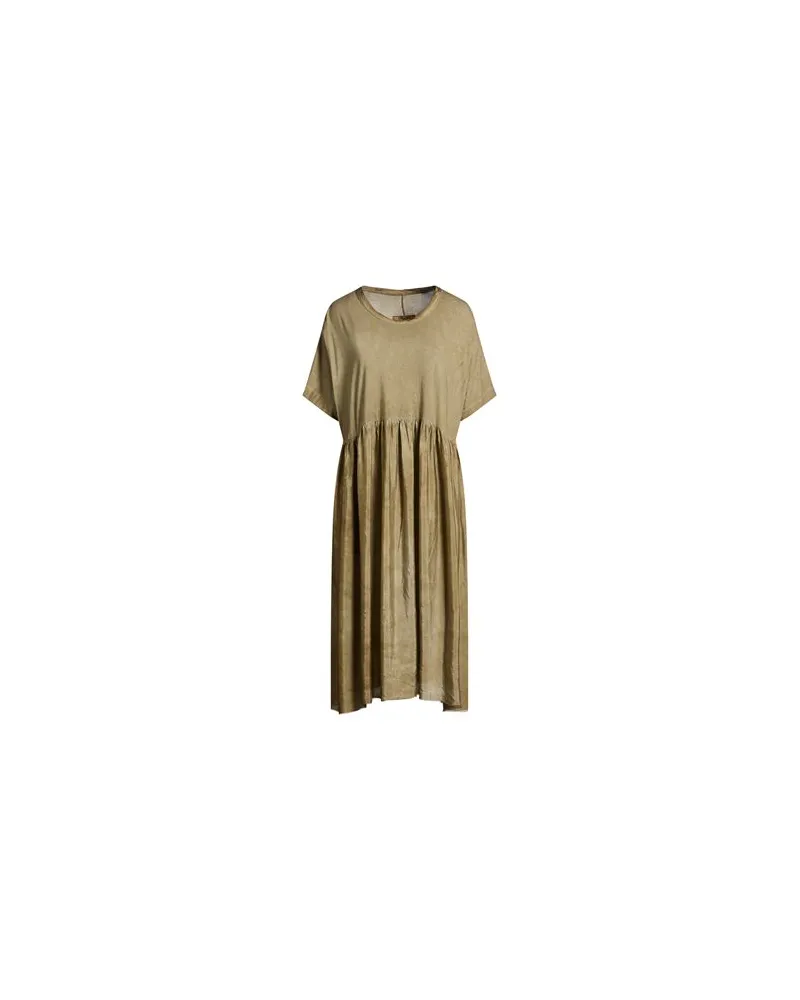 Uma Wang KLEIDER - Midi-Kleiderauf YOOX.COM Khaki