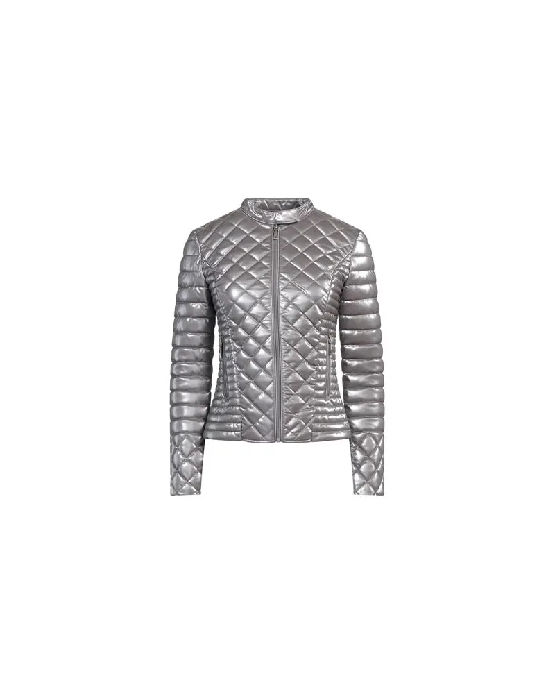 Guess JACKEN & MÄNTEL - Pufferjacken & Daunenjackenauf YOOX.COM Grau