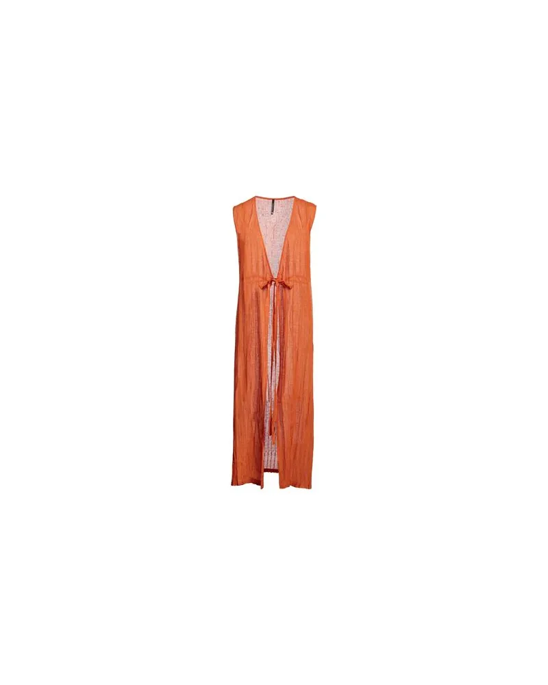 Pier Antonio Gaspari STRICKWAREN - Strickjackenauf YOOX.COM Orange
