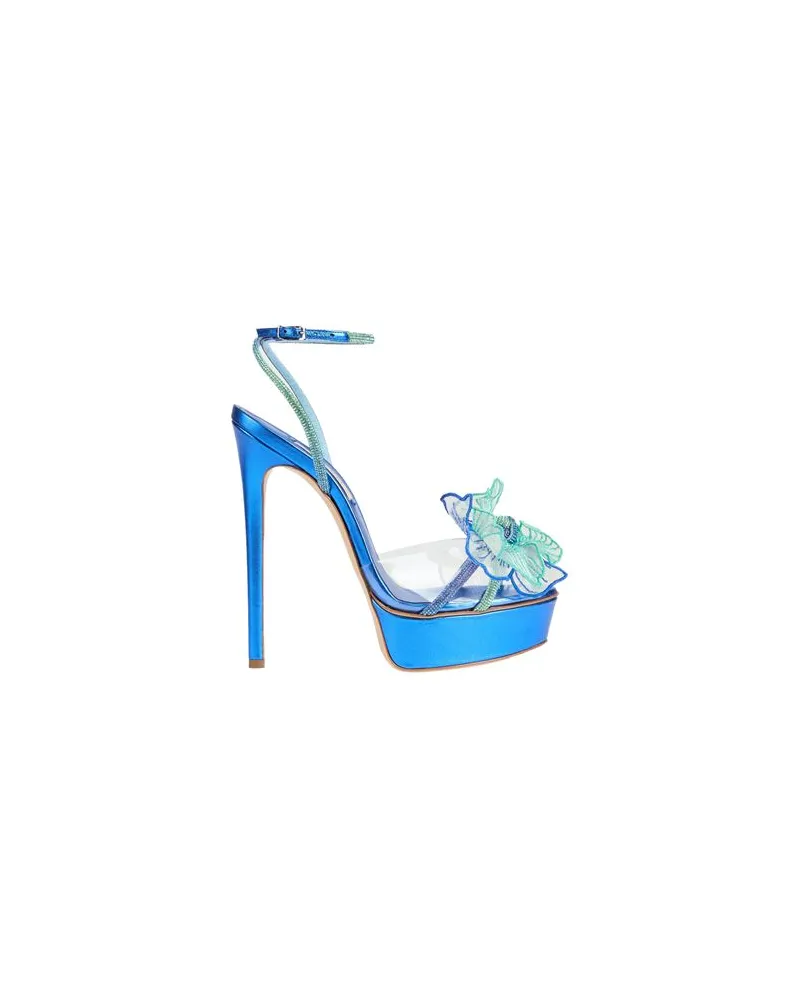 Casadei SCHUHE - Sandalenauf YOOX.COM Blau