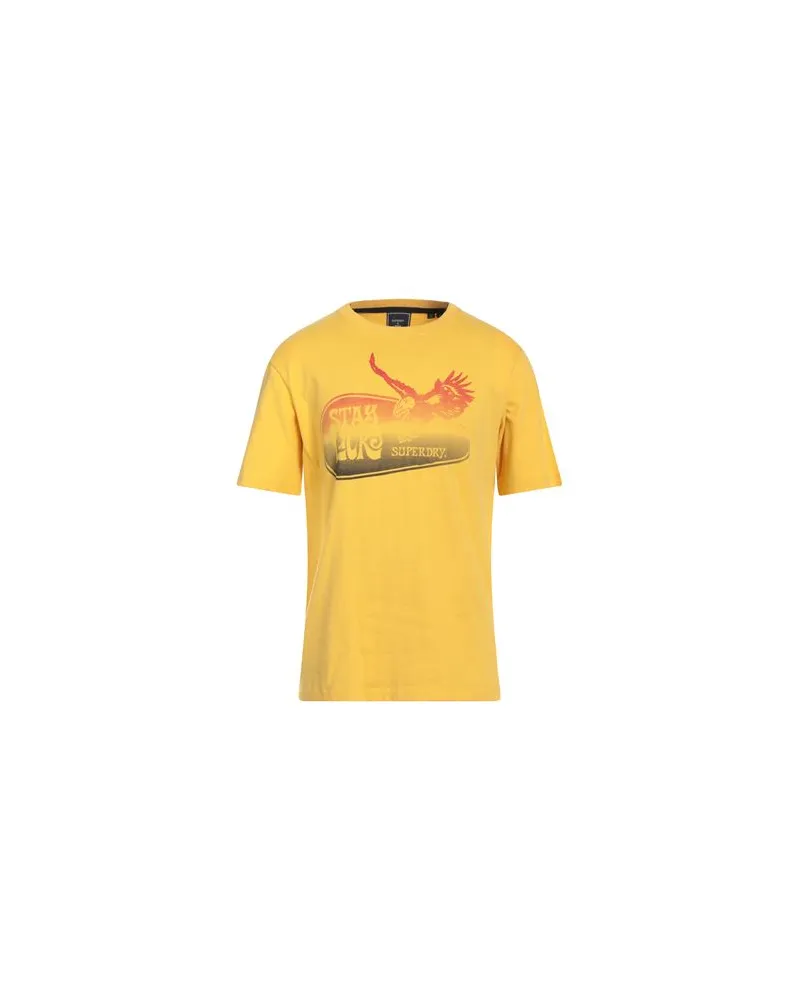 Superdry. TOPS - T-shirtsauf YOOX.COM Ringelblume