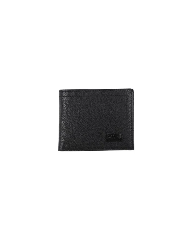 Karl Lagerfeld Kleinlederwaren - Brieftaschenauf YOOX.COM Schwarz