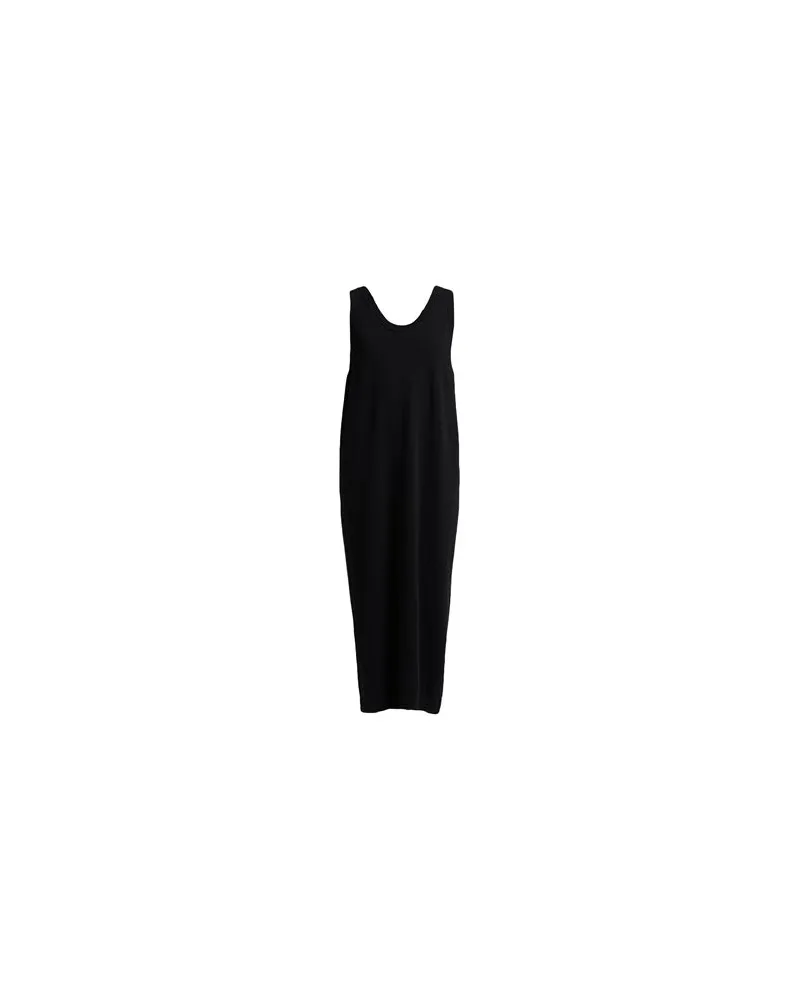 Isabel Benenato KLEIDER - Maxi-Kleiderauf YOOX.COM Schwarz