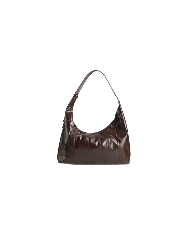 HVISK TASCHEN - Schultertaschenauf YOOX.COM Schokobraun