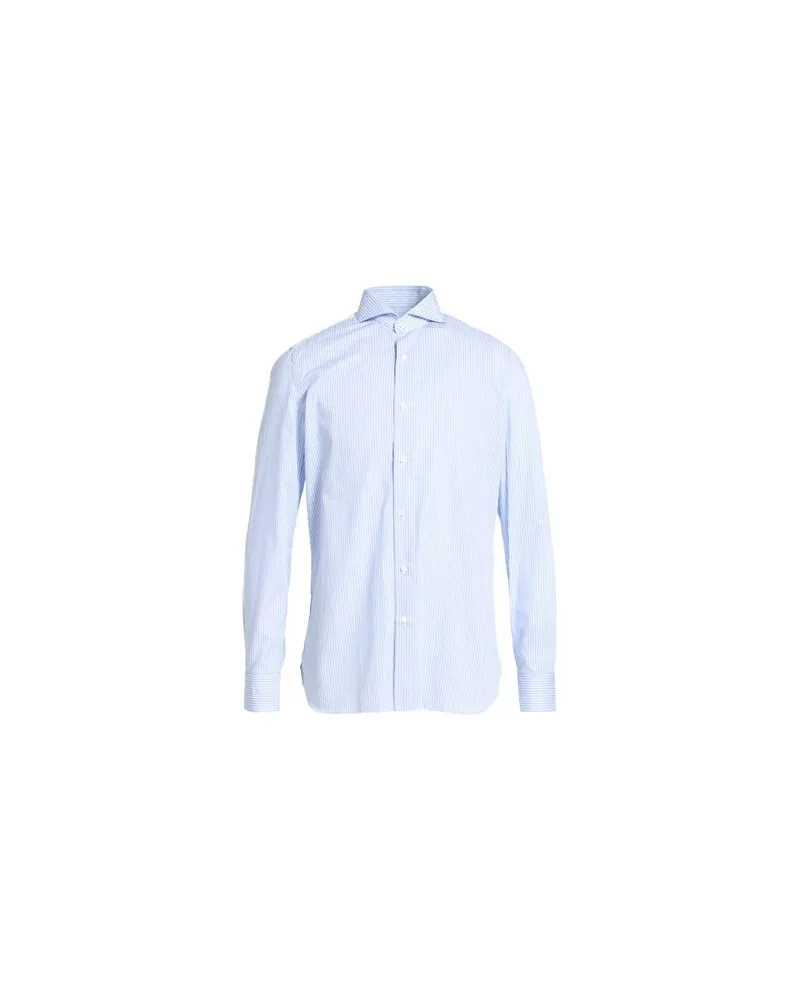 Luigi Borrelli TOPS - Hemdenauf YOOX.COM Hellblau