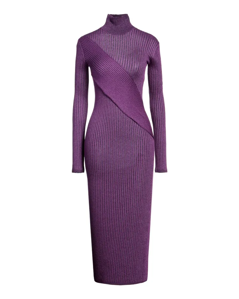 BCBGMAXAZRIA Midi-Kleid Violett