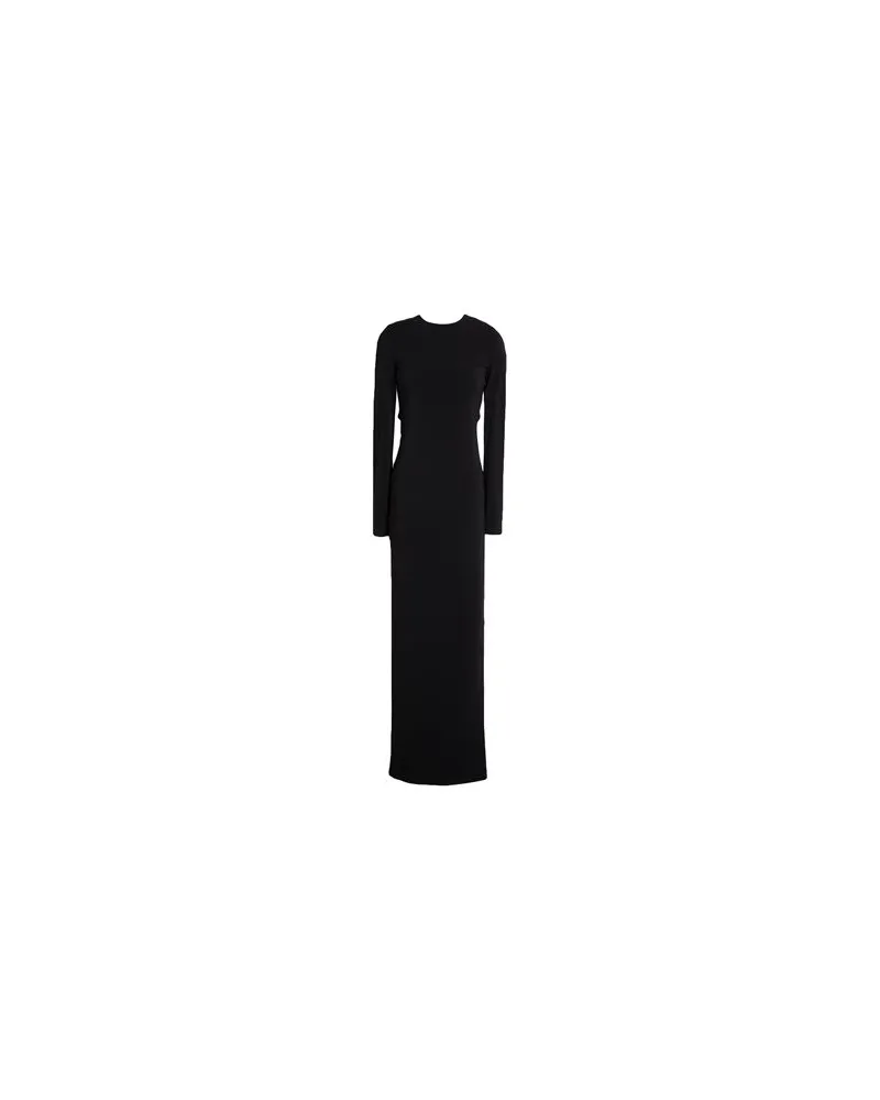 Patrizia Pepe KLEIDER - Maxi-Kleiderauf YOOX.COM Schwarz