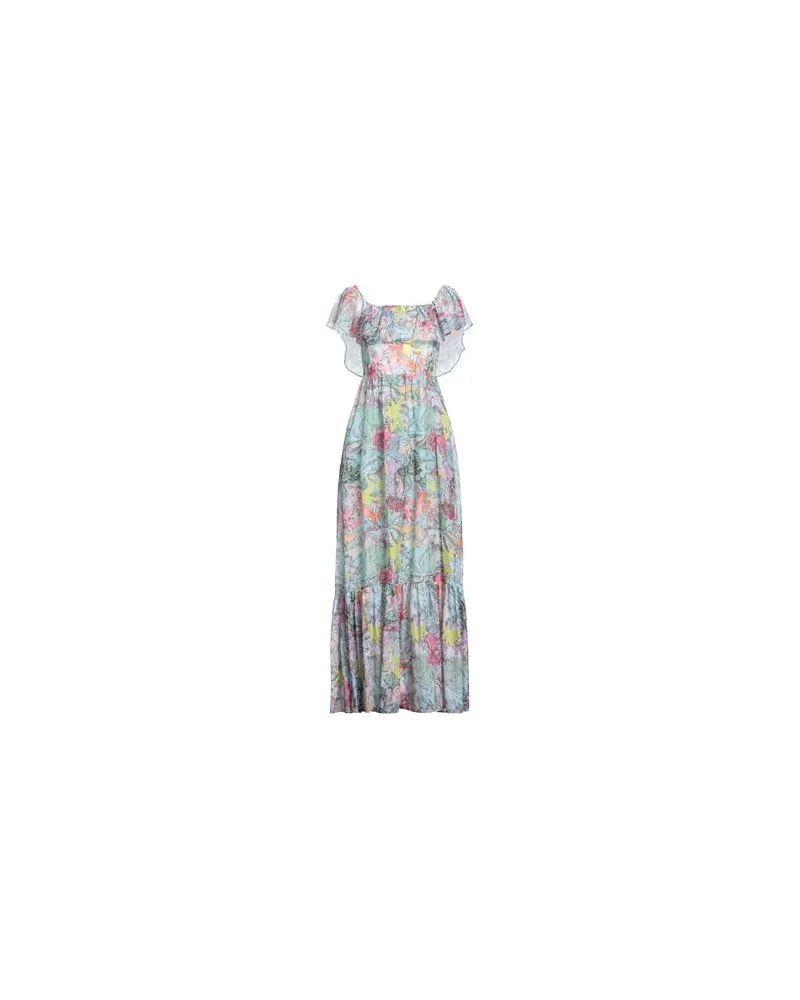 Alice + Olivia KLEIDER - Maxi-Kleiderauf YOOX.COM Säuregrün