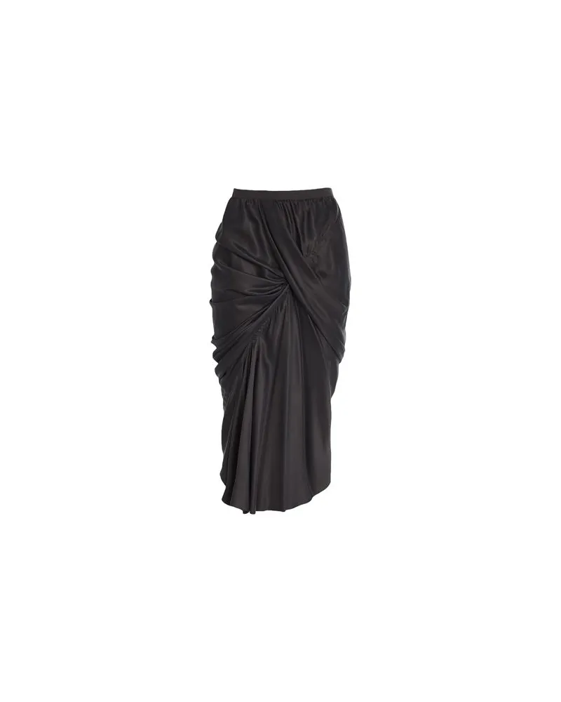Rick Owens HOSEN & RÖCKE - Midi-Röckeauf YOOX.COM Schwarz