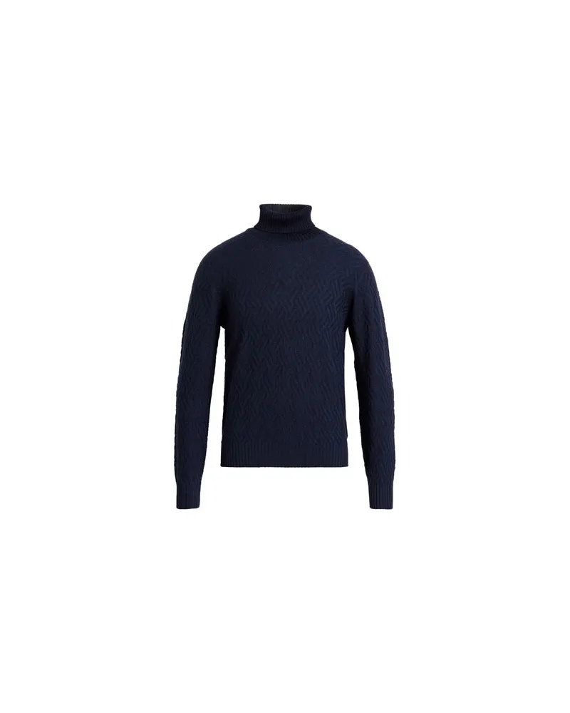 Drumohr  STRICKWAREN - Rollkragenpulloverauf YOOX.COM Marineblau