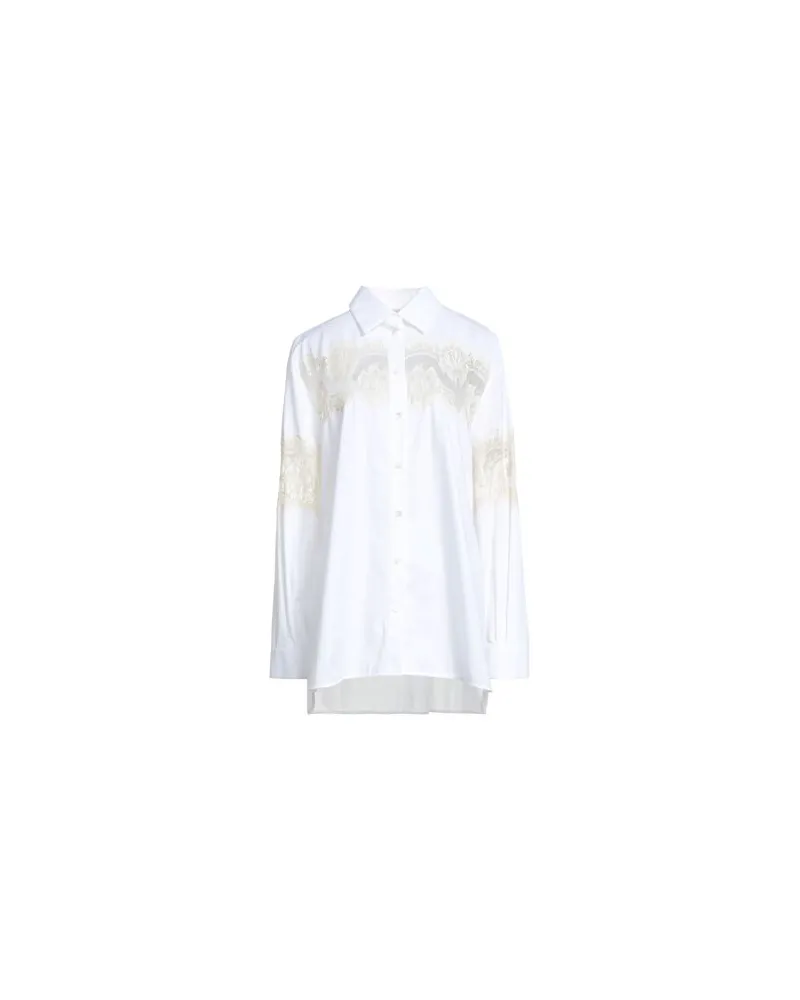 Semicouture TOPS - Hemdenauf YOOX.COM Weiß