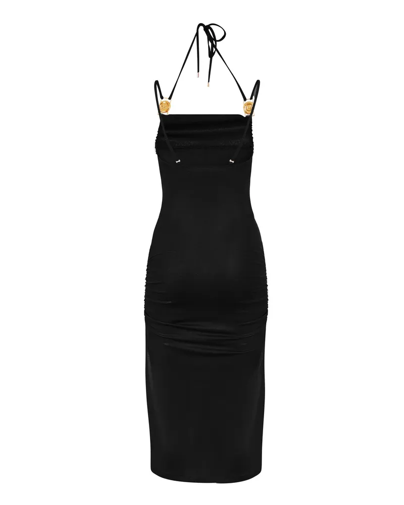 Just Cavalli Midi-Kleid Schwarz