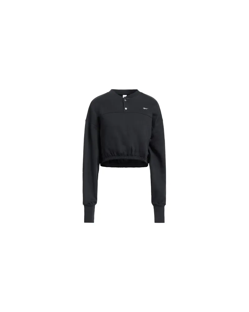 Reebok TOPS - Sweatshirtsauf YOOX.COM Schwarz