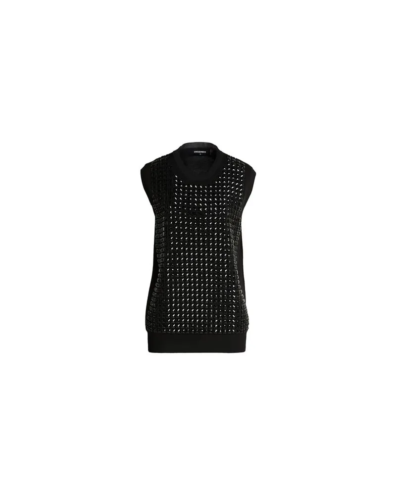 Dsquared2 STRICKWAREN - Pulloverauf YOOX.COM Schwarz