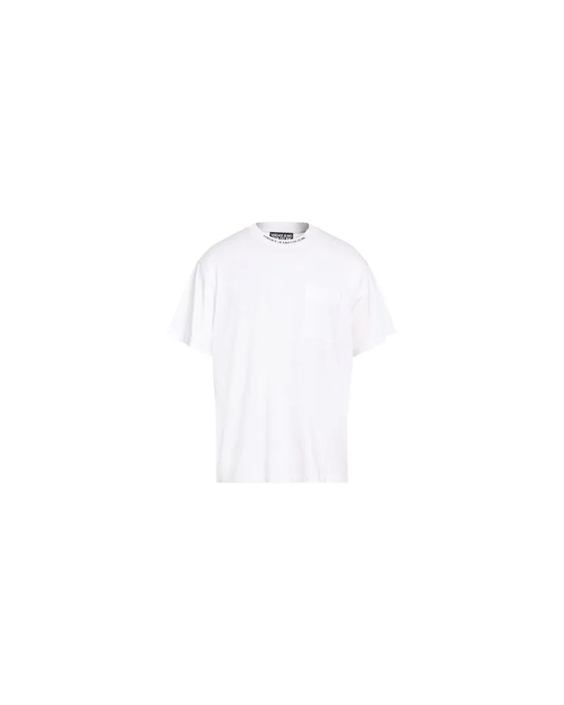 Versace Jeans TOPS - T-shirtsauf YOOX.COM Weiß
