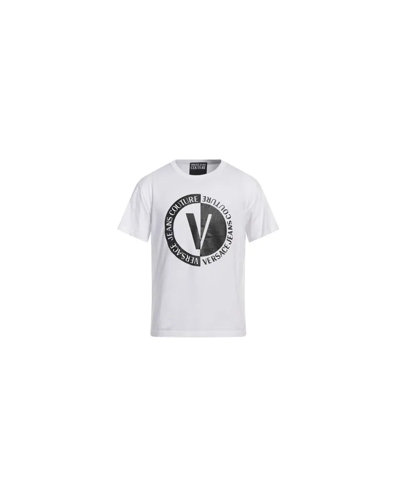 Versace Jeans TOPS - T-shirtsauf YOOX.COM Weiß