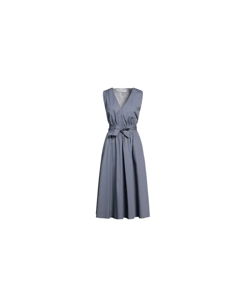 Peserico EASY - KLEIDER - Midi-Kleiderauf YOOX.COM Taubenblau